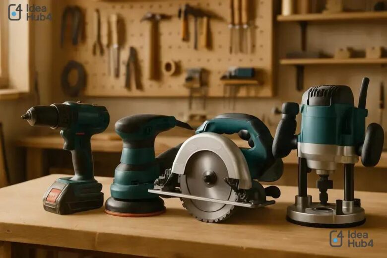 Kit completo: 8 ferramentas elétricas indispensáveis no trabalho com madeira antiga